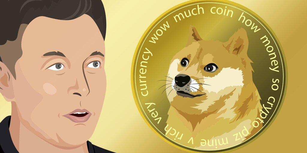 Dogecoin垃圾场删除模因图像，Elon Musk的Doge Agency网站进行修改