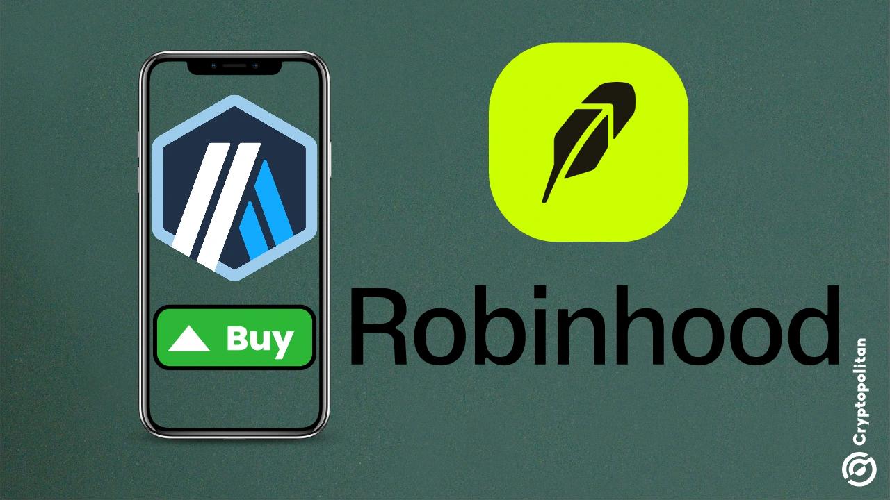 Whale Buys Arbitration (ARB) After Being Listed on Robinhood US